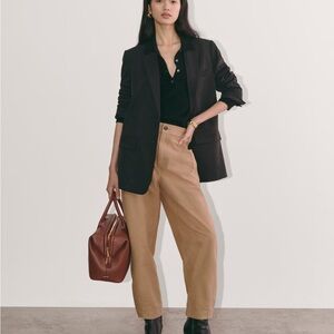 Everlane Barel Pants in Light Brown